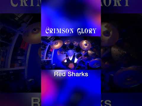 Thumbnail for 🔥 CRIMSON GLORY - Red Sharks #shorts #drumcover #drums #progressivemetal #DanaBurnell #midnight by Dana Burnell