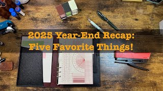 2025 Year End Recap: Five Favorite Things