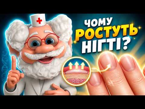 Лікар Лікарчук | Чому ростуть нігті? 🧠✨