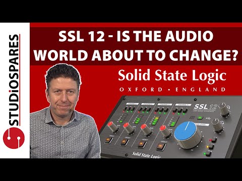 SSL 12 USB Audio Interface Demo - Studio-quality at home!