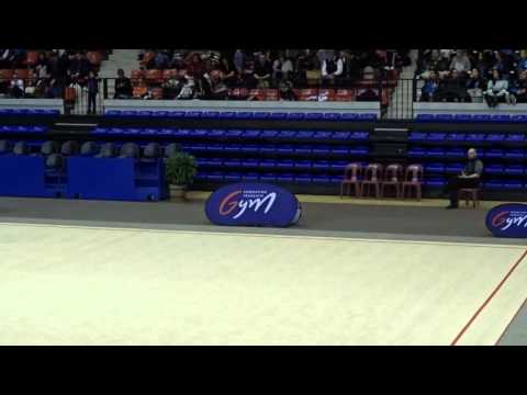 Romane Lavice ruban - Nat A 14/15 ans France Besançon 2016