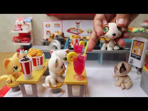 LPS KFC 🥤🍔🍟 and Karen.