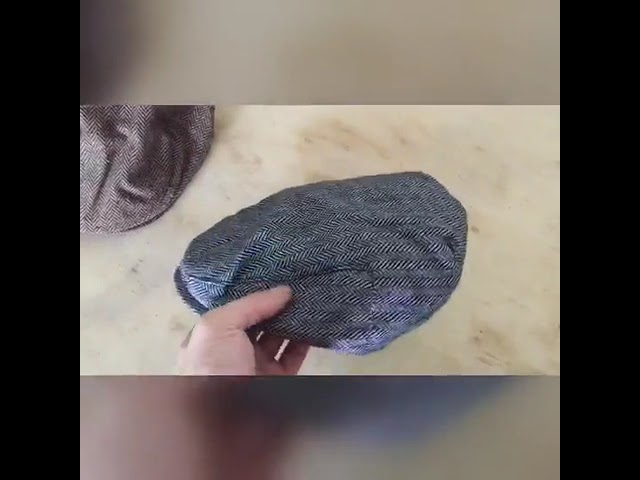 Vídeo relacionado con Busnos Gorra Vasca Repartidor de Periódicos Gorra de Mujer con Forma Octogonal Gorras Vascas Periódicos Moda Bonitas Gorras Otoño e Invierno Globo Caqui Moda
