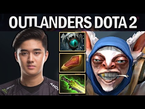 EG.ABED PRACTICING MEEPO AFTER OUTLANDERS UPDATE - DOTA 2 7.23 GAMEPLAY