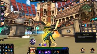 SMITE: Daimyodin Odin Skin Gameplay - Arena