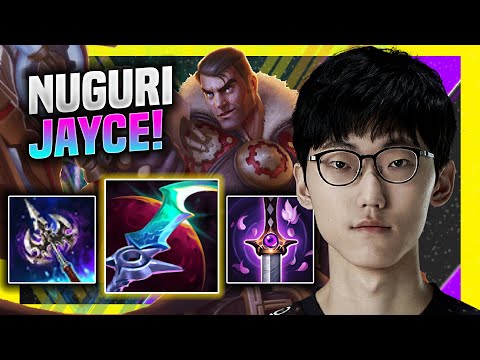 NUGURI DOMINATING WITH JAYCE! - FPX Nuguri Plays Jayce Top vs Lucian! | Season 11