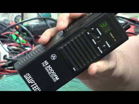 Skiptech HS2000FM CB27/81  CB radio handheld - On The Air test
