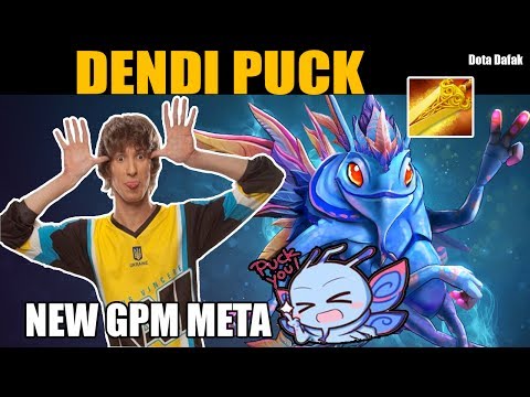 DENDI PUCK || 420 GOLD TALENT + RADIANCE - New GPM META - Dota 2