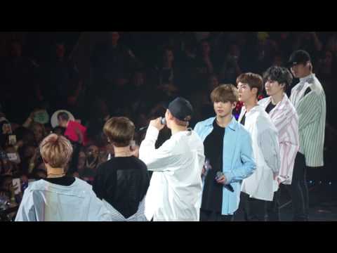170324 BTS Wings Tour in Newark  - Talk 3 [FANCAM Jungkook Focus]