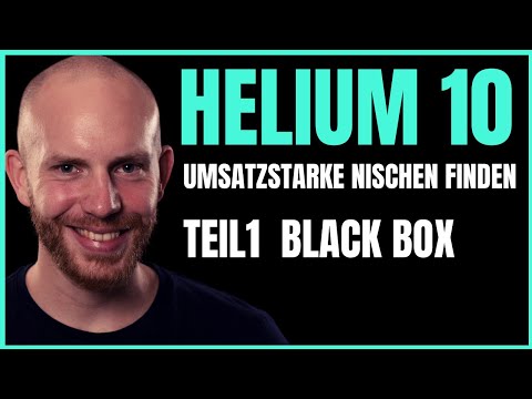 Helium 10 Tutorial: So findest du umsatzstarke Nischen (Black Box Resesarch) 2021