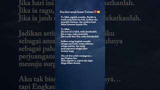 Download lagu DOA ISTRI UNTUK SUAMI TERCINTA 🤲❤ #quotes #motivasi mp3