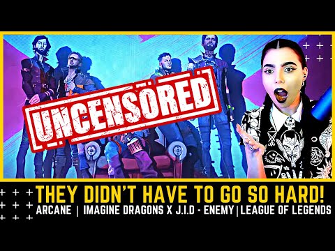 Dinka Kay REACTS: Imagine Dragons & JID - Enemy [UNCENSORED]