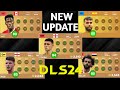 DLS 24 | NEW UPDATE ALL PLAYERS RATING REFRESH IN DLS 24 | DREAM LEAGUE SOCCER 2024
