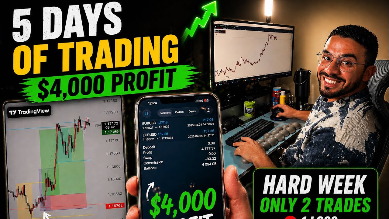 5 أيام في حياة متداول… الحقيقة بلا فلترة