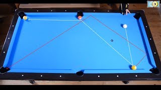 Trickshots for beginners #3 - Bilyar - Pool Trick Shot & Artistic Billiard training lesson