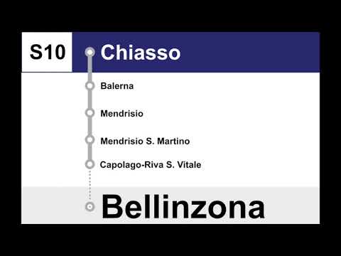 FFS Annuncio - S10 per Lugano-Bellinzona