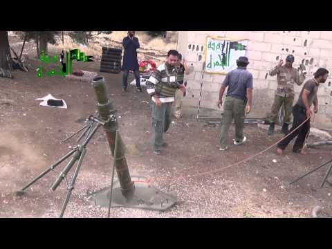 اشتباكات بين فرقة الحمزة و قوات النظام في الشيخ سعد