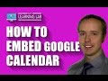 Embed Google Calendar On Your Site Quickly And Easily Embed Google Calendar On Your Site Quickly And Easily