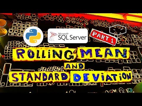 Python Rolling Mean and Standard Deviation Part 1