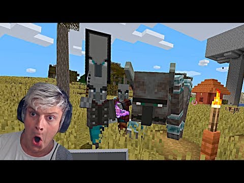 MIT FØRSTE RAID NOGENSINDE  - Minecraft Ep: 10