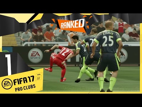 [1/3] FIFA 17 Pro Clubs #7 mit Etienne, Lars, Gunnar & MoAubameyang | Ranked | 28.11.2016