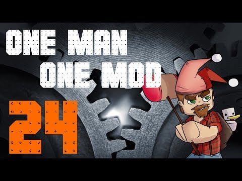 1.12 Modded Minecraft OMOM: Learning Immersive Engineering!  E24: Rail Gun!