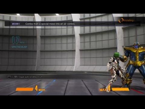 MARVEL VS. CAPCOM: INFINITE GAMORA COMBO MISSION