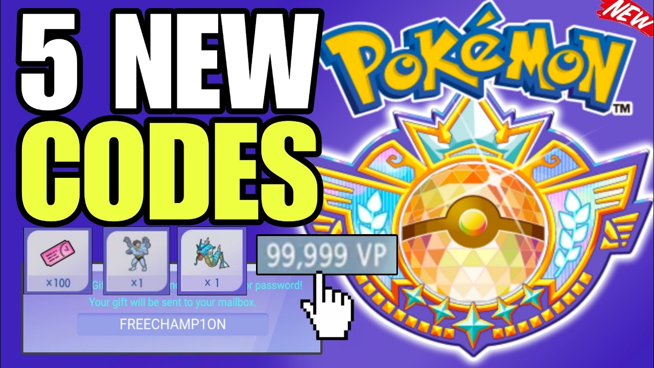 *NEW* POKEMON CHAMPIONS MYSTERY GIFT CODES IM 2026 | POKEMON CHAMPIONS CODE 2026