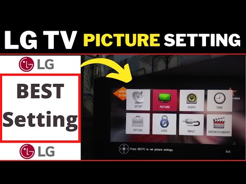 BEST Picture Settings for the LG TV | Smart Lg Tv Picture Setting | UPDATED