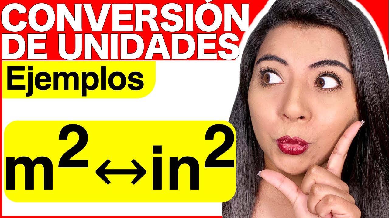CONVERTIR METROS CUADRADOS a PULGADAS CUADRADAS y VICEVERSA - Convertir de in^2 a m^2 y viceversa