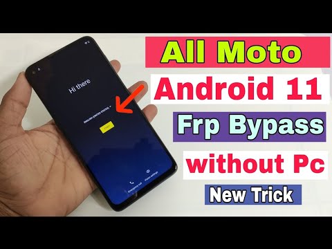 All Moto/Motorola 2022 Android 11 FRP/Google Lock Bypass WITHOUT PC - Easy Method !!