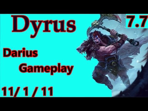 Dyrus as Darius VS Nautilus Top S7 Full Gameplay