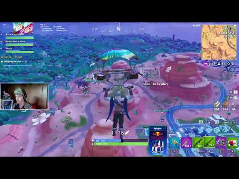 Ninja and Friends Takeover Paradise Palms!! - Fortnite Battle Royale Gameplay