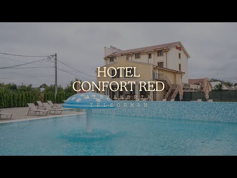 HOTEL CONFORT RED, ALEXANDRIA, TELEORMAN, CAZARE DE 4 STELE CU RESTAURANT, PISCINĂ, WI-FI GRATUIT