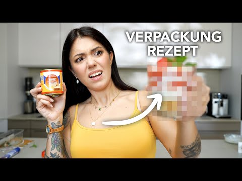 Ich teste die Rezepte von Verpackungen! Pt. 4