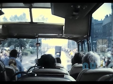 West Berlin (Federal Republic of Germany), East Berlin (German Democratic Republic), 1973, 8mm Film