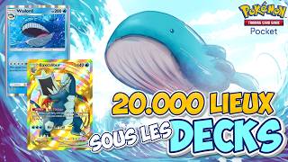 200 PV C'EST IMBATTABLE ! WAILORD LE GOAT ! | Deck Pokemon TCG Pocket