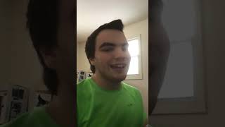 Singing and dancing to We’re Gonna Get Wet by Kidsongs