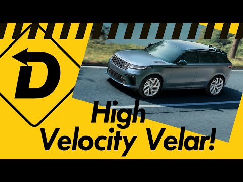 The 2020 Range Rover Velar SVAutobiography Dynamic Edition Is Speed, Beauty and Rarity