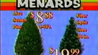 1998 Menards Christmas sale commercial