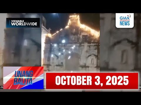 Unang Balita sa Unang Hirit: (Part 1) OCTOBER 3, 2025 [HD]
