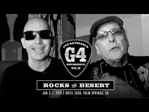 Joe Satriani and Rick Nielsen for G4 Experience 2019!
