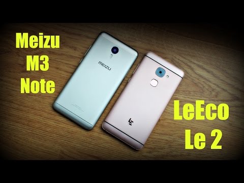 Meizu M3 Note vs LeEco Le 2 Camera Comparison Video