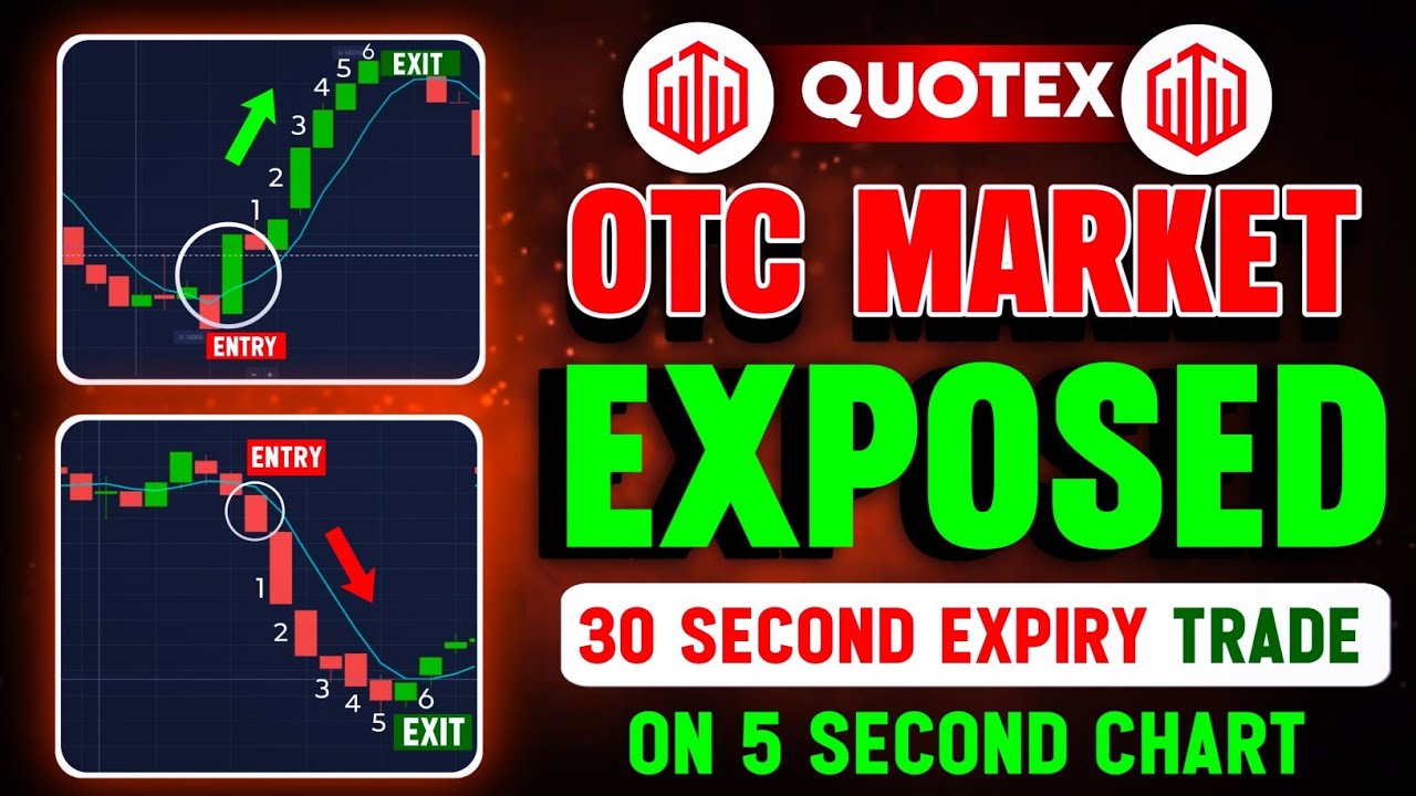 Quotex Trading Strategy : 5 Second Chart Hack ( 30 Second Expiry Trade )