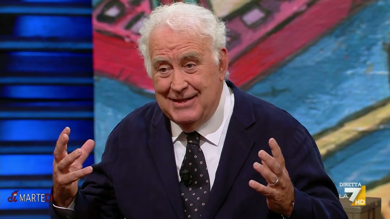 Michele Santoro a Dimartedì del 8 ottobre 2024