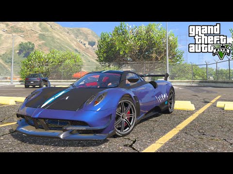 MOBIL TERKENCANG DUNIA MANTAP PAGANI HUAYRA BC SUPER - GTA V MOD INDONESIA EPISODE SPESIAL