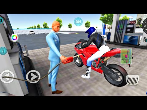 3D Driving Class 2021 - City Gas Station Motorcycle Racing Games - Android Gameplay