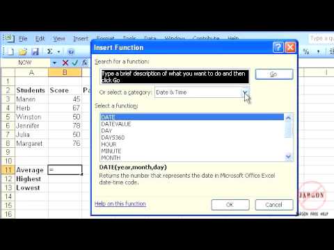 Introduction to Excel Functions | Gary Schwartz's Blog