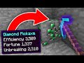 Minecraft But You Enchant Every Time You Mine