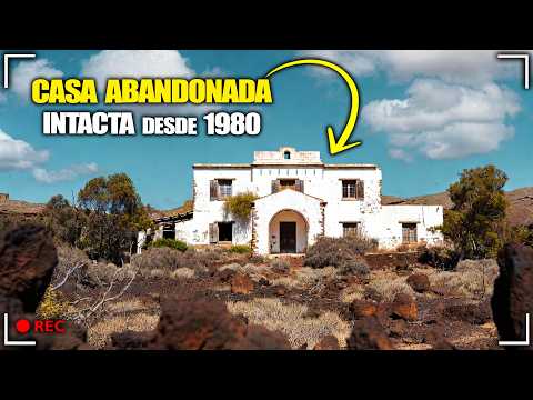 INCREÍBLE CASA ABANDONADA INTACTA de 1980 ¡Se paró en el TIEMPO! ❌ Sitios Abandonados España Urbex